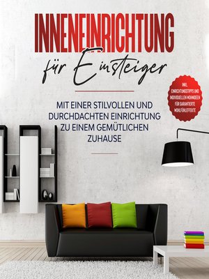cover image of Inneneinrichtung für Einsteiger